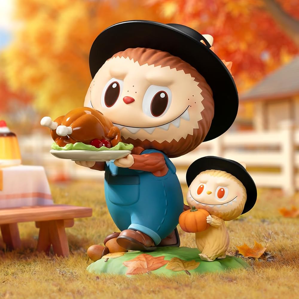 Pop Mart The Monsters Фигурка на День Благодарения Коллекционный Декор 10 см