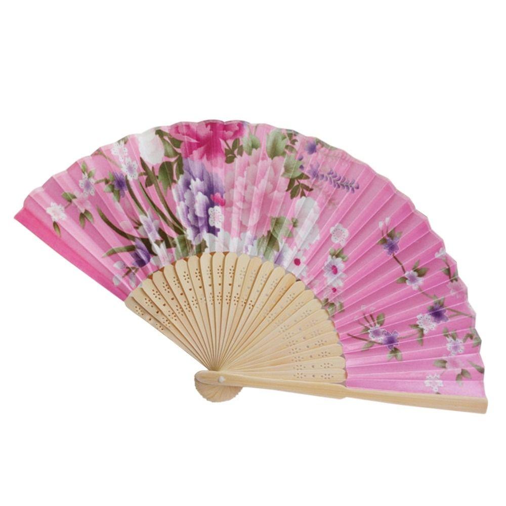 Bamboo Vintage Home Decoration Photography Prop Hand Held Folding Fan Wedding Gifts Ornament Fan