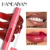 6-color Pull-off Lip Dye Lip Matte Mist Mouth Red Lip Glaze Does Not Fade Easily Waterproof Lip Makeup
