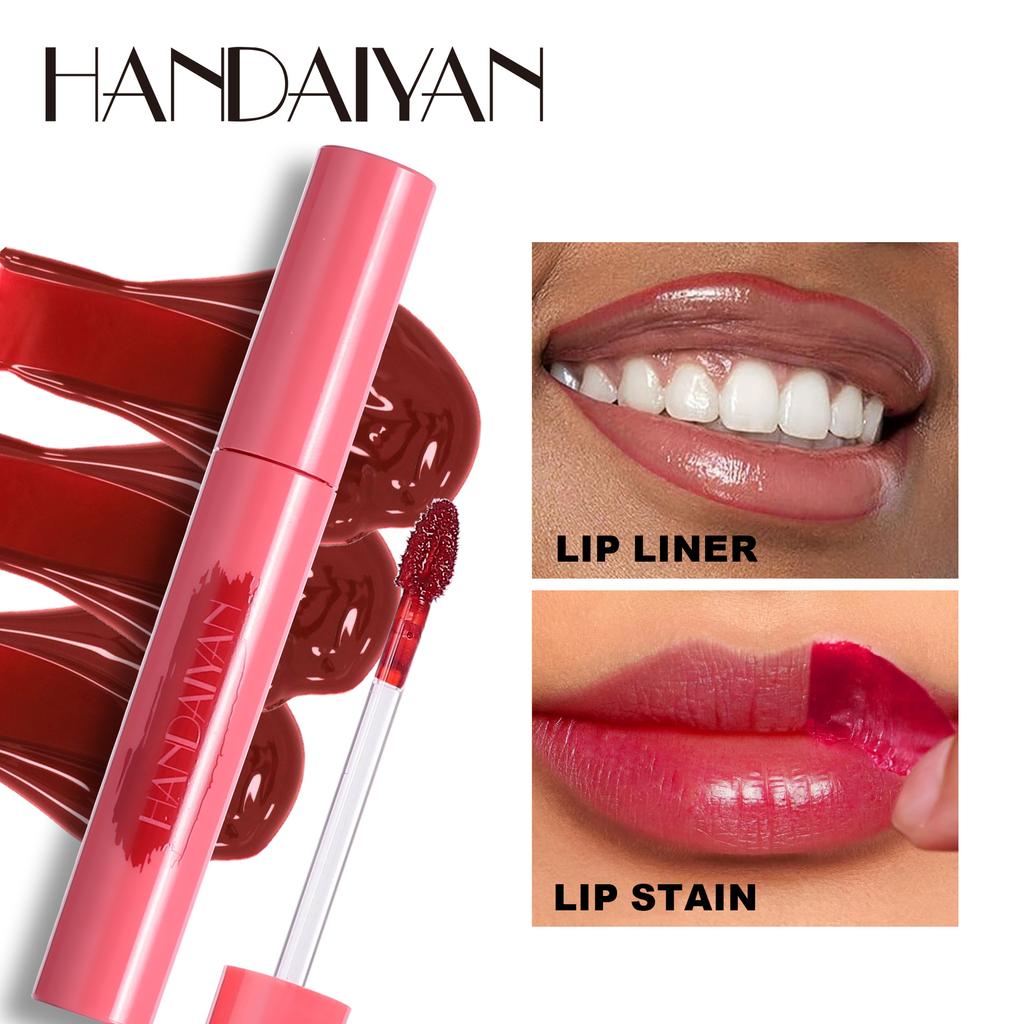6-color Pull-off Lip Dye Lip Matte Mist Mouth Red Lip Glaze Does Not Fade Easily Waterproof Lip Makeup