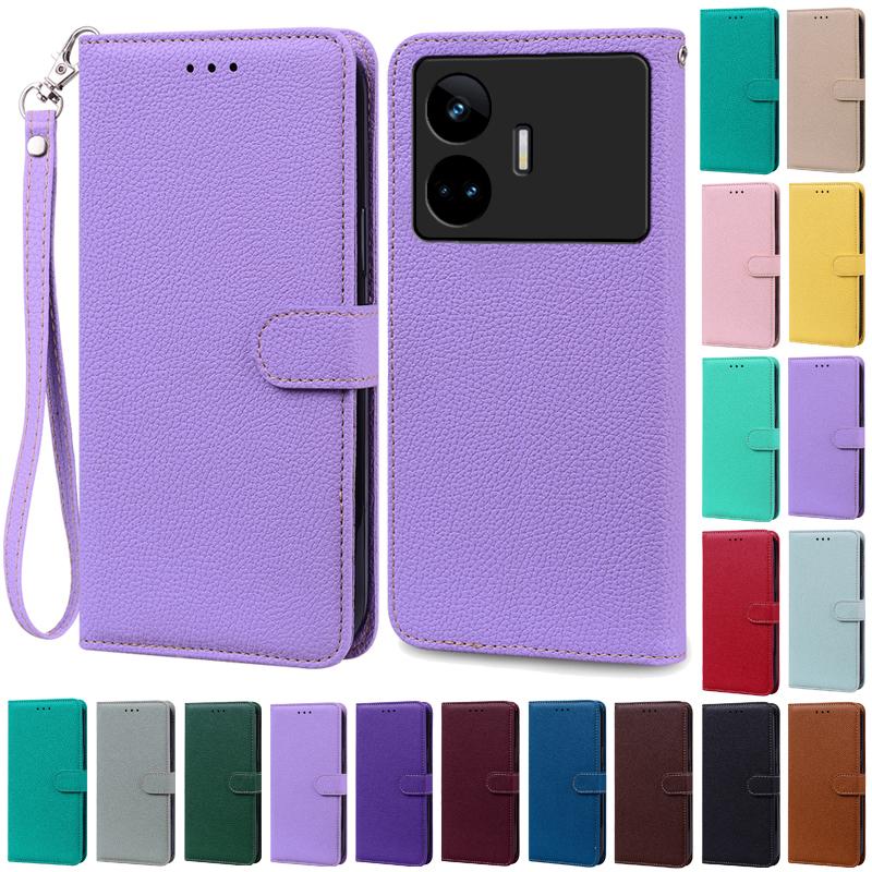 For Realme GT Neo 5 SE Case Leather Wallet Flip Cover For Realme GT Neo 5 SE Case Phone Book Cover Coque Fundas