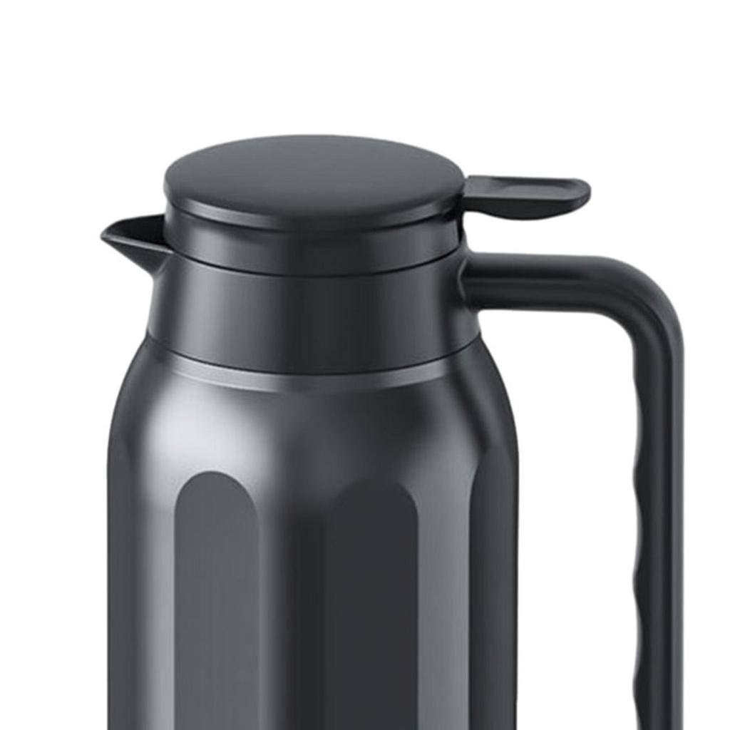 1,5 л изолированный вакуумный чайник для чая и кофе, дизайн из нержавеющей стали для использования в помещении и на открытом воздухе