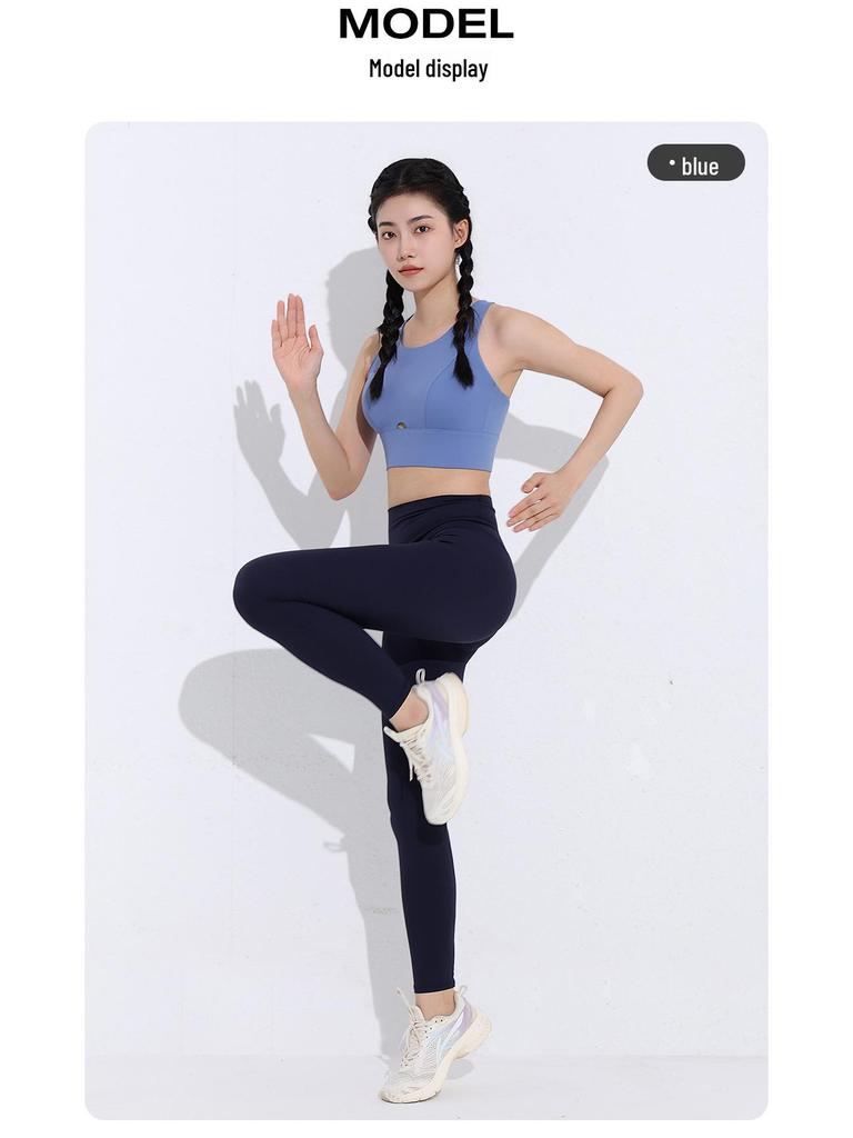 Спортивный бюстгальтер большого размера с высокой степенью поддержки, красивый топ для йоги со спинкой (90-200 Цзинь)