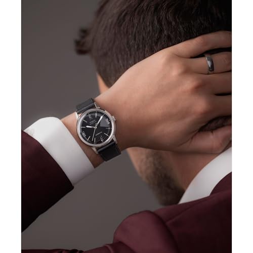 Timex Men's Merlin 40mm Watch, Black/Stainless Steel/Black. , Retro.