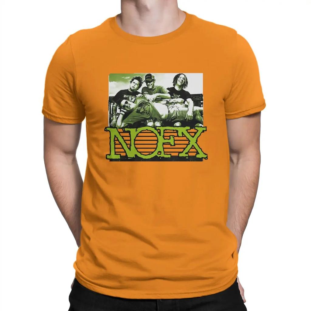 N-Nofx Man TShirt Member Distinctive T Shirt Graphic Streetwear New Trend