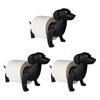 Animal Toilet Paper Holder Freestanding Cartoon Sheep Toilet Roll Holder 3D Printed Pig Cat Loo Roll Holder for Bathroom Decor Tissue Roll Storage