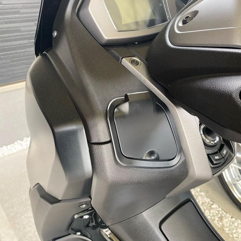 Motorcycle Tool Box Storage Cover Lid Waterproof Protection for Nmax V2 NMAX125 NMAX155 2020-2025 Prevent Dust Moisture Durable