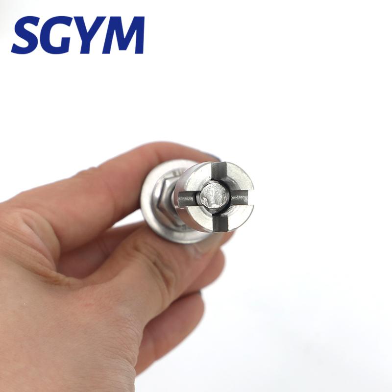 SGYM Stainless Steel Wire Cable Trellis System Kit For Climbing Plants Vines And Green Wall With Wall Brackets 10 Holders