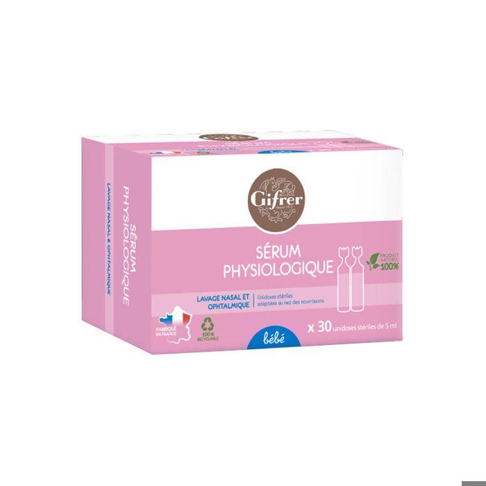 Gifrer sérum physiologique 30 unidoses 5ml