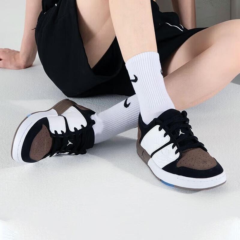 Air Jordan Nu Retro 1 Low GS Palomino Kids Sneakers Brown White Black FB4412-102