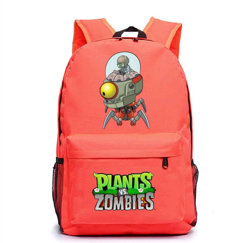 School Bag Plants Vs. Zombies Game Merchandise Personalized Printed Backpack