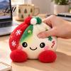 Office Desk Stress Reliever Christmas Plush Dumpling Toy with Steamer Giant Squeeze for Decoration Relief Stuffed Plushie Home Holiday