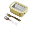 304 Stainless Steel Divided Lunch Box Large Capacity Sealed Portable Food Container Leak-proof Heat Insulation