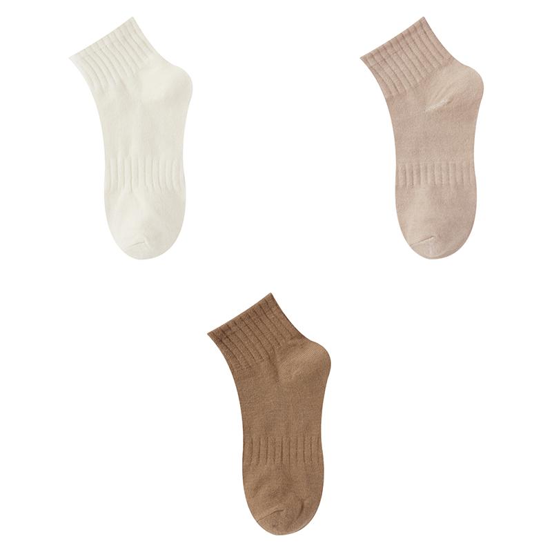 3 пары модных женских носков до щиколотки конфетных цветов, носки-следки из хлопка, впитывающие пот, короткие носки для девочек, спортивные носки