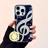 Милый корейский INS Музыкальные Художественные Ноты Мультяшный Креативный Музыкальный Чехол для Телефона Для Iphone 14 1 16 Pro Max 13 Мягкий Ударопрочный Чехол