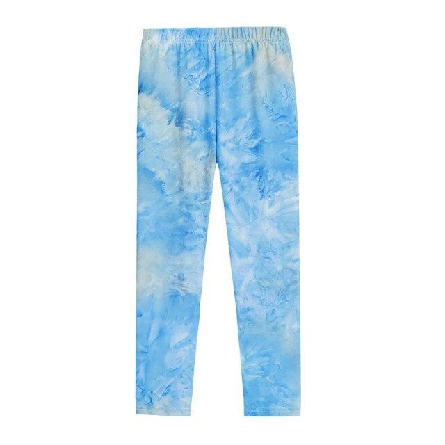 Kids Bright Color Pants Girls Leggings Girls Stretch Slim Skinny Pant