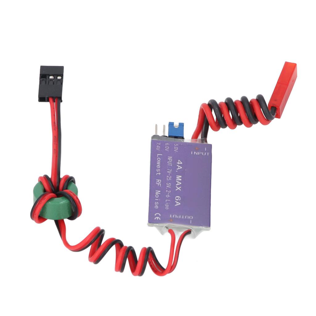 RC UBEC Вход 7-25,5 В 2-6S Lipo 6-16 ячеек NiMh NiCd Выход 5 В 6 В 7,4 В 4 А Максимум 6 А Режим переключения BEC