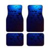 honeycomb hexagon Car Floor Mats 4 Piece Set Front and Rear Carpet Complete Set Car Carpet Suitable for SUV Vans Car Interior