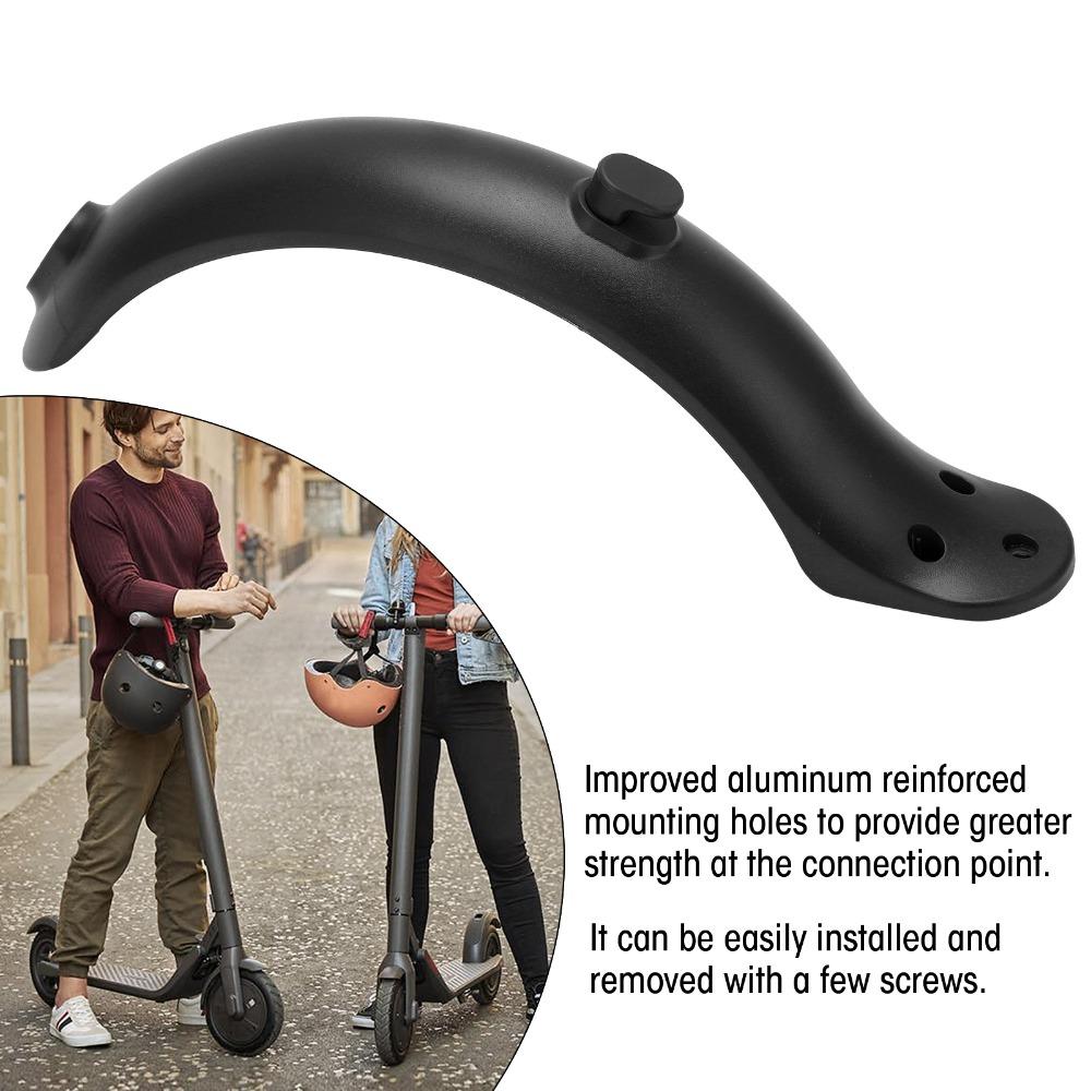ABS Rear Mudguard With Hook Scooter Mudguard Bracket for Xiaomi Mijia M365 Scooter Replacement Use