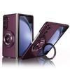 Магнитный держатель-кольцо 360° Чехол для телефона для Samsung Galaxy Z Fold 7 6 5 4 3 5G Fold7 Fold6 Fold5 Fold4 Жесткая защитная крышка