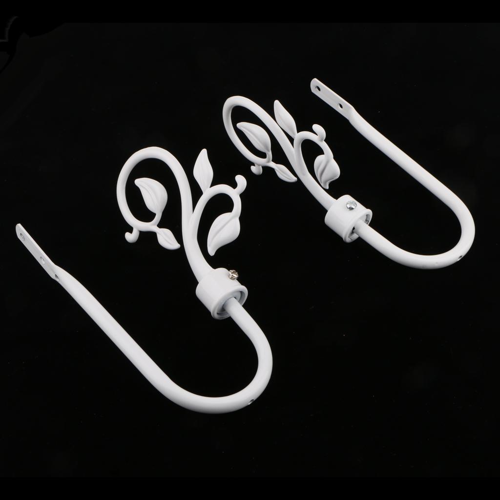 Металлический Крючок-Лист для Штор Подвязка для Оконных Гардин Вешалка