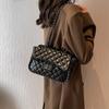 New Fashion Trend Lock Diamond Chain Bag Single Shoulder Oblique Span Women's Bag