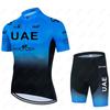 Mens Short Sleeve Cycling Jersey Set Quick Dry Bike Riding Outfit Road Mountain Bikes