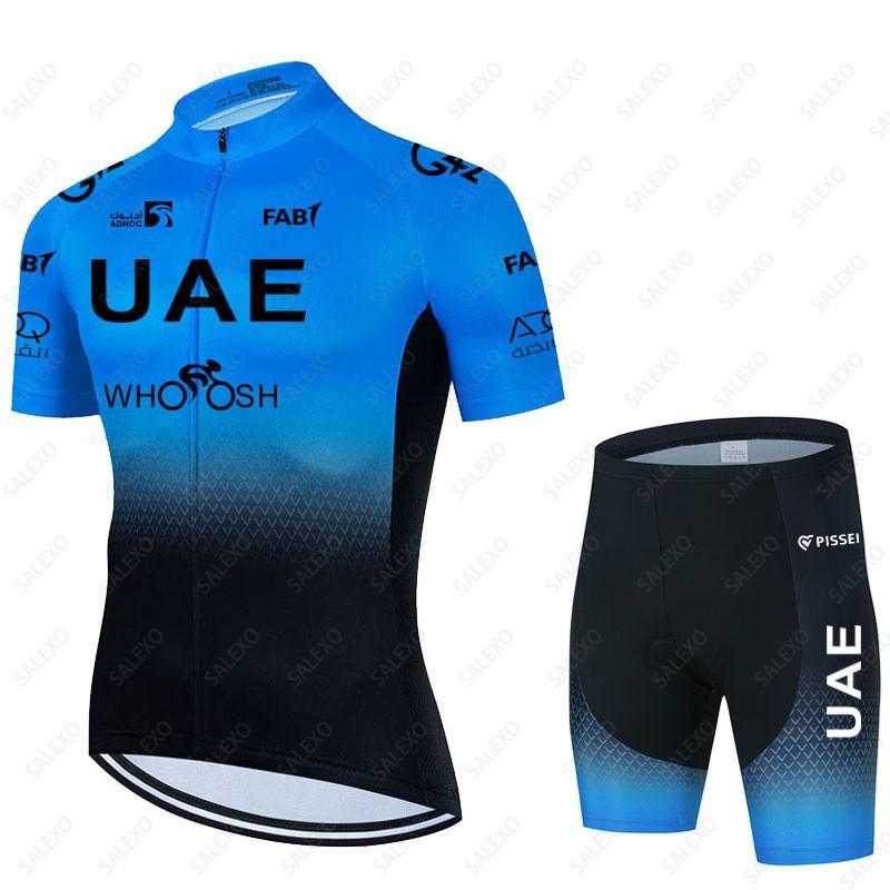 Mens Short Sleeve Cycling Jersey Set Quick Dry Bike Riding Outfit Road Mountain Bikes