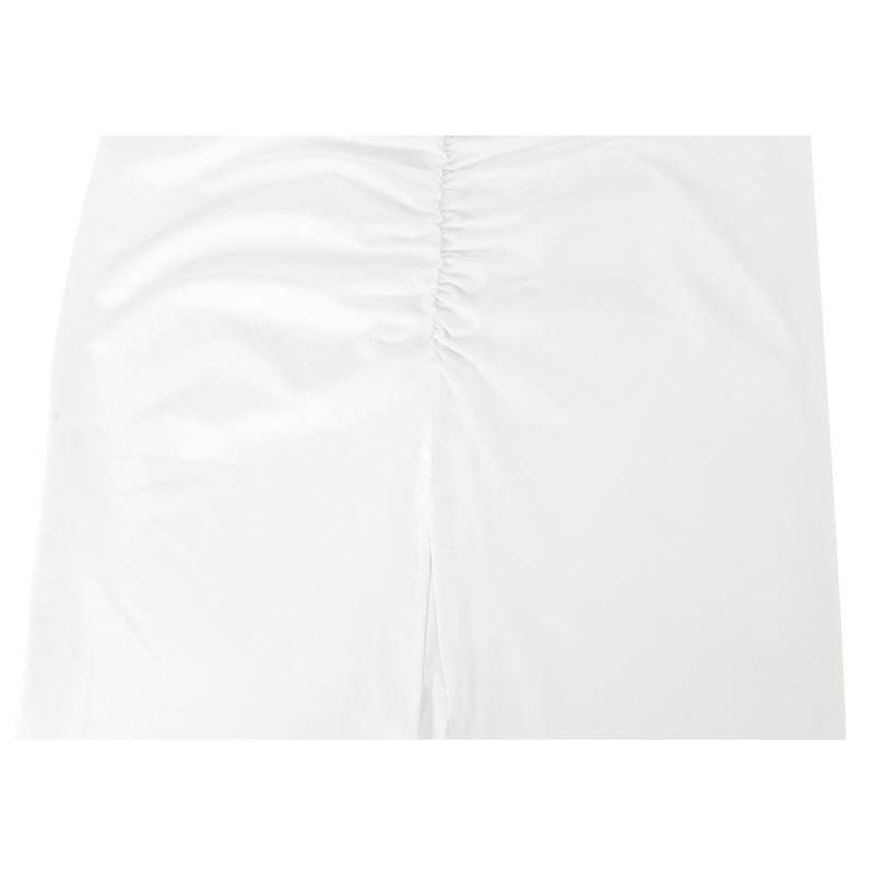 Женское чистое ветреное осенне-зимнее модное сексуальное платье с глубоким V-образным вырезом и разрезом, утягивающее платье