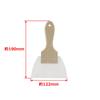 Shimotori Corporation Wooden Handle Rubber Spatula, Large, Made in Japan, 448