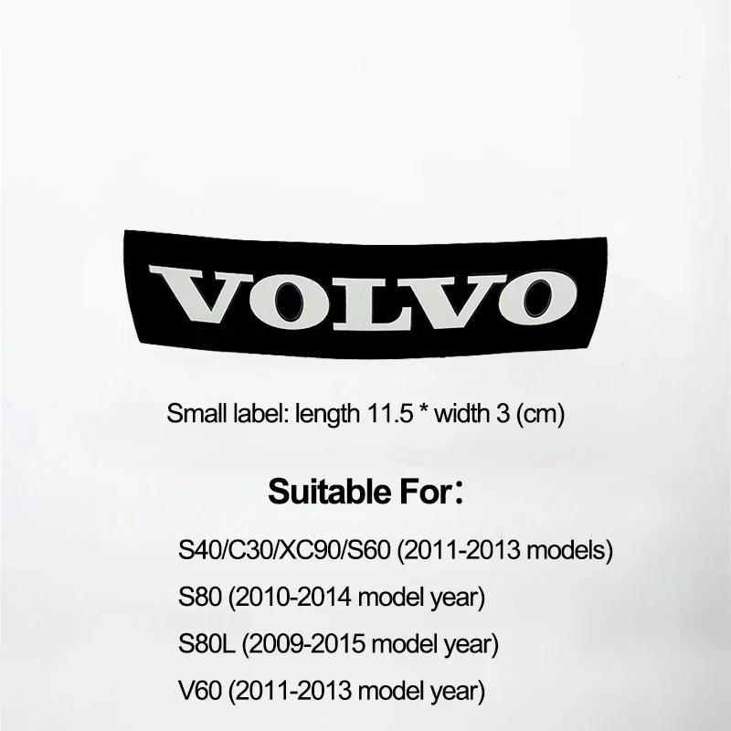 Car Front Grille Logo Sticker for Volvo XC40 XC60 XC90 S60 S90 V50 V70 V60 Trunk Steering Wheel Emblem Badge Decal Accessories