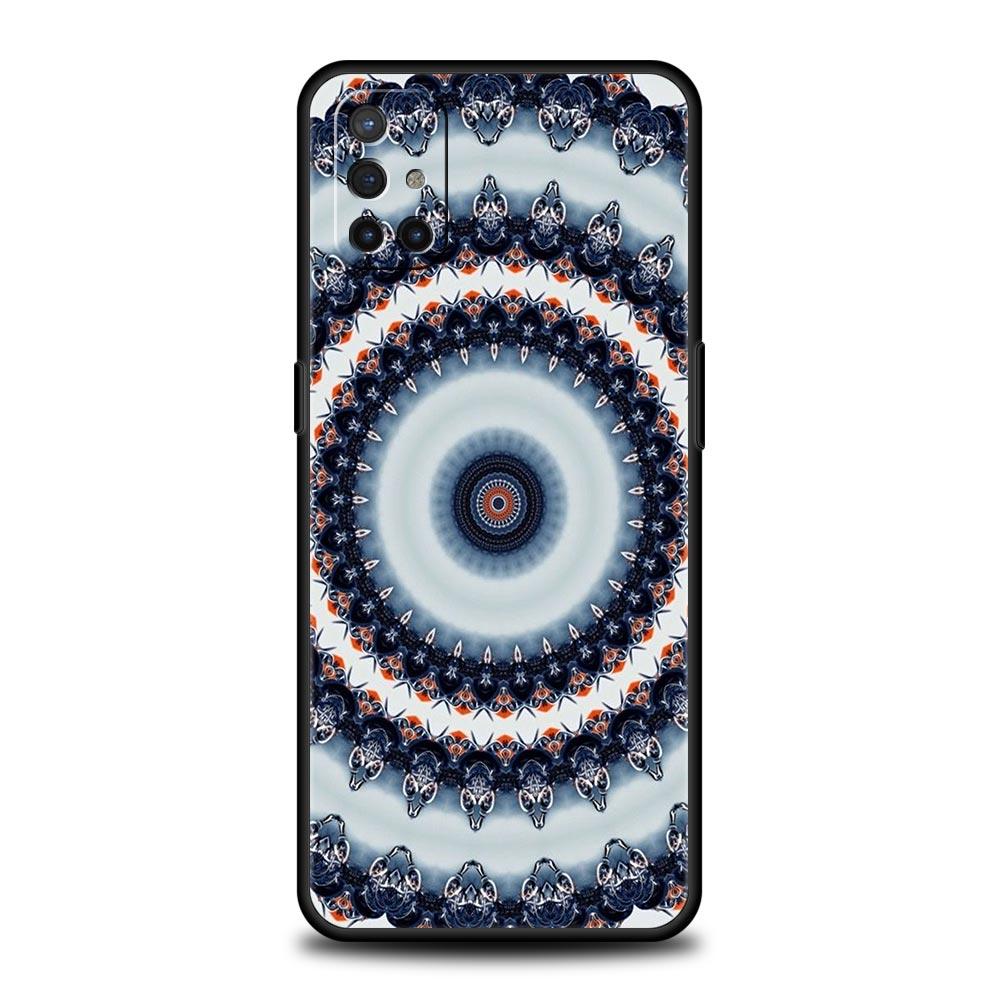 Ретро Круглый Дизайн Тотема Чехол Для Телефона Для Oneplus 13R 13 12R 11 10T 10R Nord N100 N200 N10 10 9 9R 9RT CE 3 2 Z Pro 5G Мягкий ТПУ