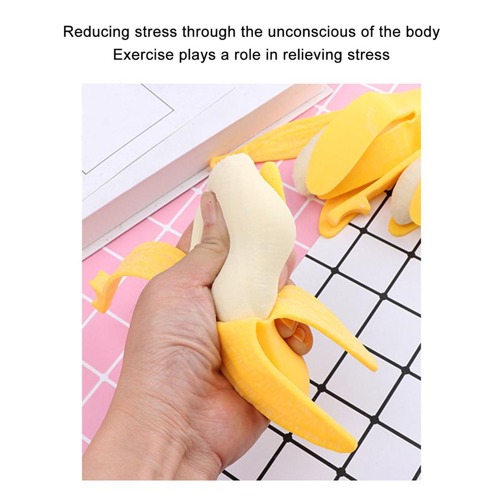 Banana Stress Relief Toys, Stretchable Banana Sensory Toys, Stress Relief Toys, Toys For Kids And Adults. Toys And Party