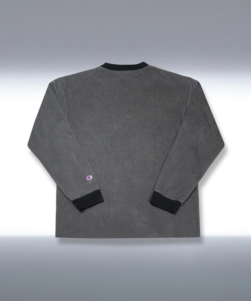 Champion X Darkroom Studio Футболка с длинным рукавом Угольный