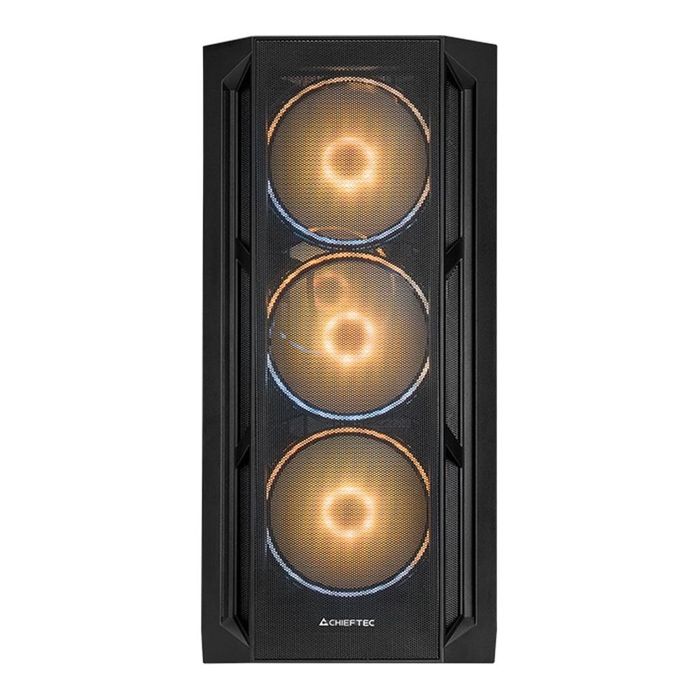 Obudowa Chieftec APEX LUMO GA-01B-L-OP E-ATX ARGB z oknem bez zasilacza czarna