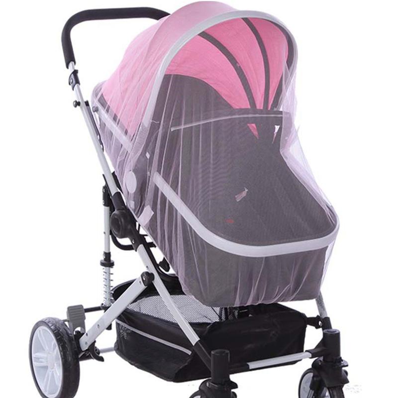 1 шт. Чехол для детской коляски, москитная сетка большого размера, сетка от комаров, защита от мух, полное покрытие для детской коляски, защита от пыли