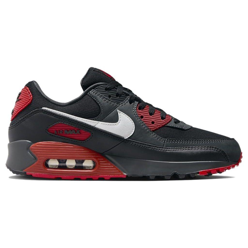 Nike Air Max 90 Anthracite Mystic Red Мужские кроссовки Black Summit-White FB9658-001