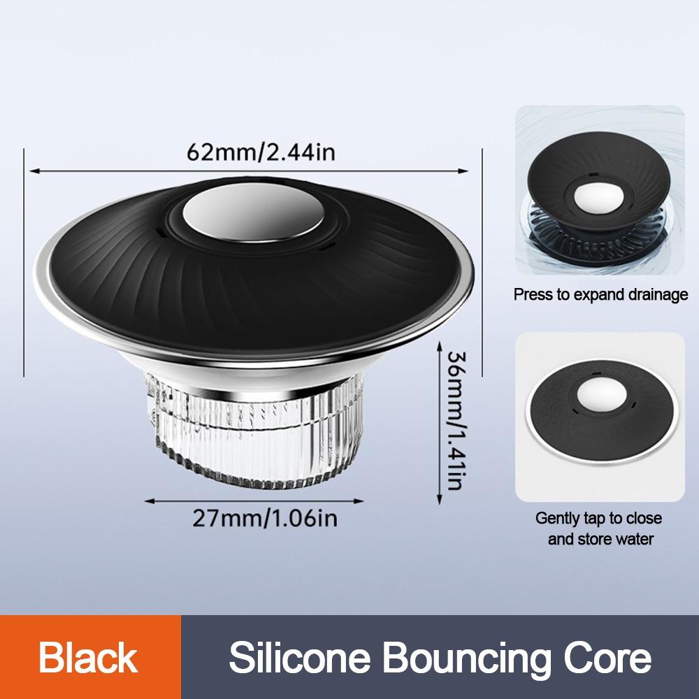 Пластиковый сердечник слива для пола, сетка для раковины против засоров, полезный всплывающий фильтр для слива, аксессуар для ванной комнаты