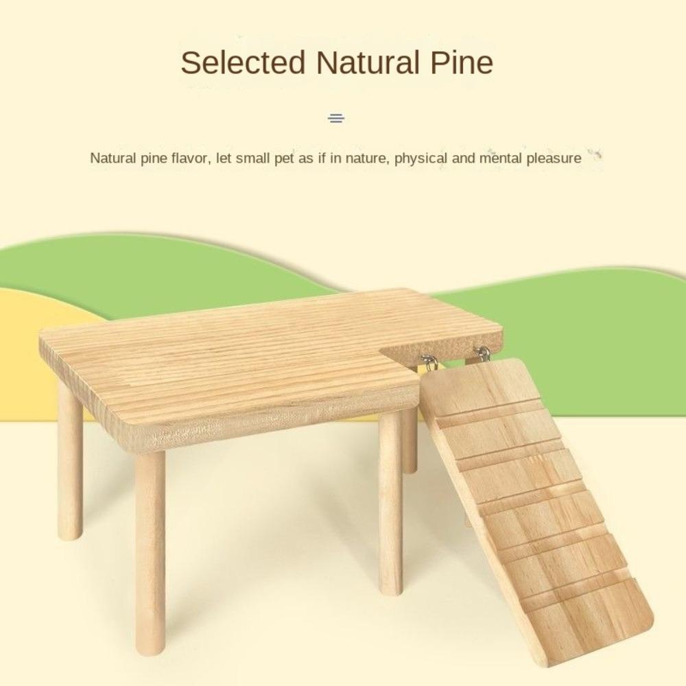 Игрушка-лестница для хомяков, прыгательная платформа, новая деревянная платформа-лестница для мелких домашних животных