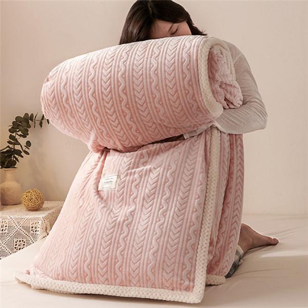 Благоприятное для кожи мытье хлопковое одеяло с кондиционером, одноместное двойное одеяло из кораллового флиса, зимнее шерстяное одеяло, диван-кровать