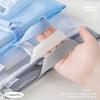 Transparent Test Paper Storage Bag Solid Color File Folder Bag File Pocket  School Office Supplies