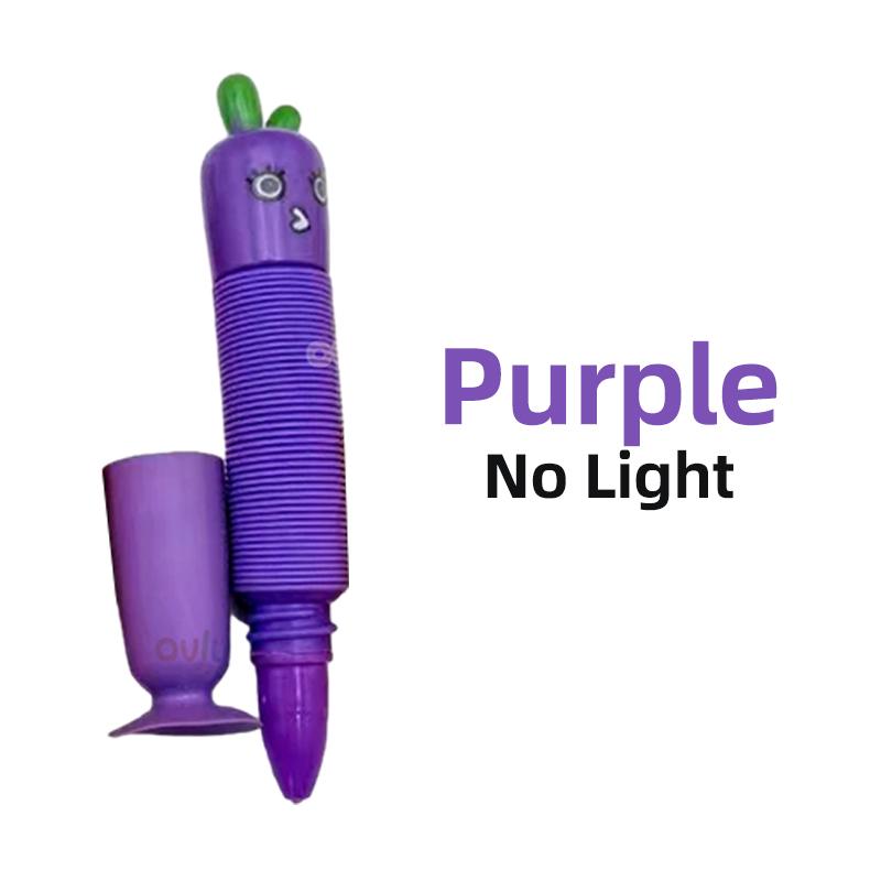 Присоски Pop Tube Морковь Ручка Редис Сенсорный Push It Bubble Декомпрессионная трубка Антистресс Непоседа Аутизм Тревожная сильфонная игрушка