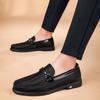 Men Shoes Evening Dress Fashion Boat Shoes Men Classic High Quality Leather Comfy Drive Shoes Men Loafers Business British Style