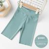 Girls' Elastic Shark Pants: Korean-Style Summer Yoga Shorts