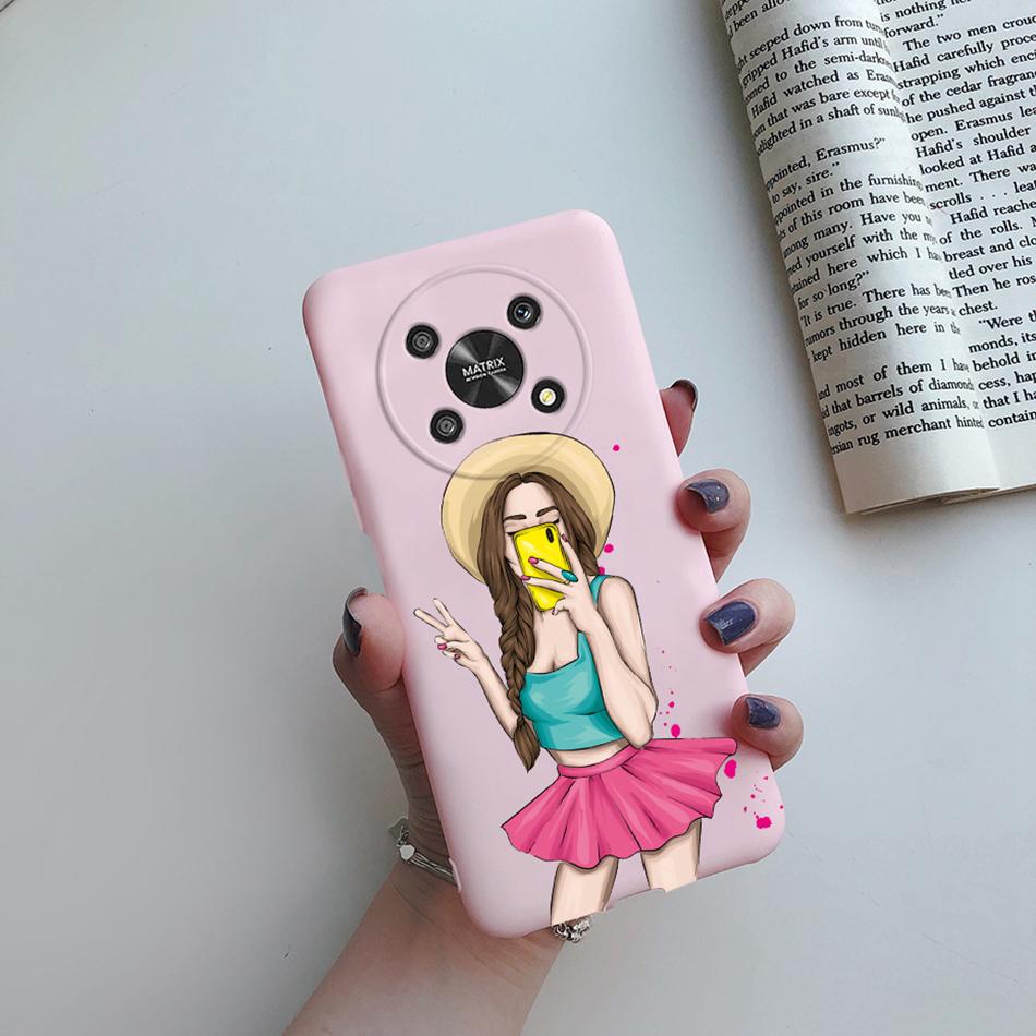 Case For Honor Magic 4 LITE X30 X9 5G Back Cover Super Mom Baby Fashion Girls Soft Phone Case Silicone Funda For Honor X30 Capa