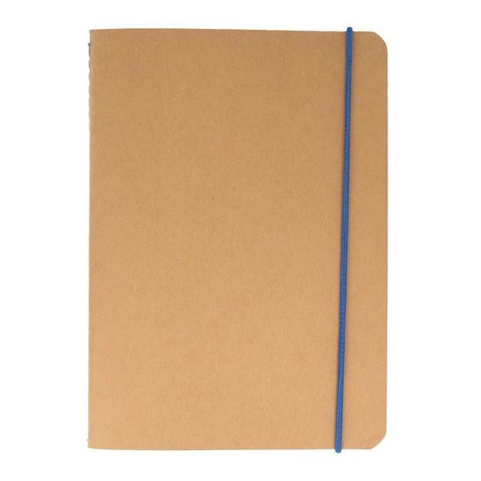 Gridded Notebook with Elastic Bands