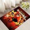 1pc The Incredibles Pattern Area Rug Soft Flannel Floor Mat for Living Room,Office,Bedroom and Carpet,Sofa Coffee Table Floor Mat