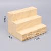 Dollhouse Bookshelf Storage Cabinet Miniature Closet Book Table Shelf Model Diy Toys