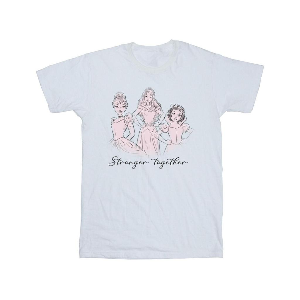 Disney Mens Princesses Stronger Together T-Shirt