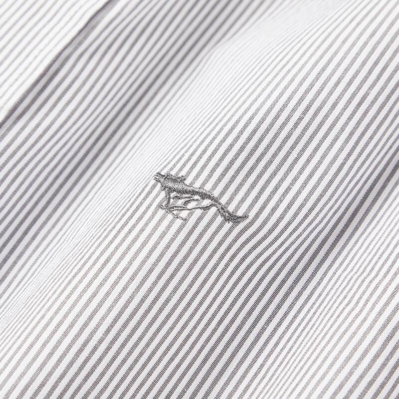 SEPTWOLVES Мужская рубашка Оксфорд с длинным рукавом в стиле business casual